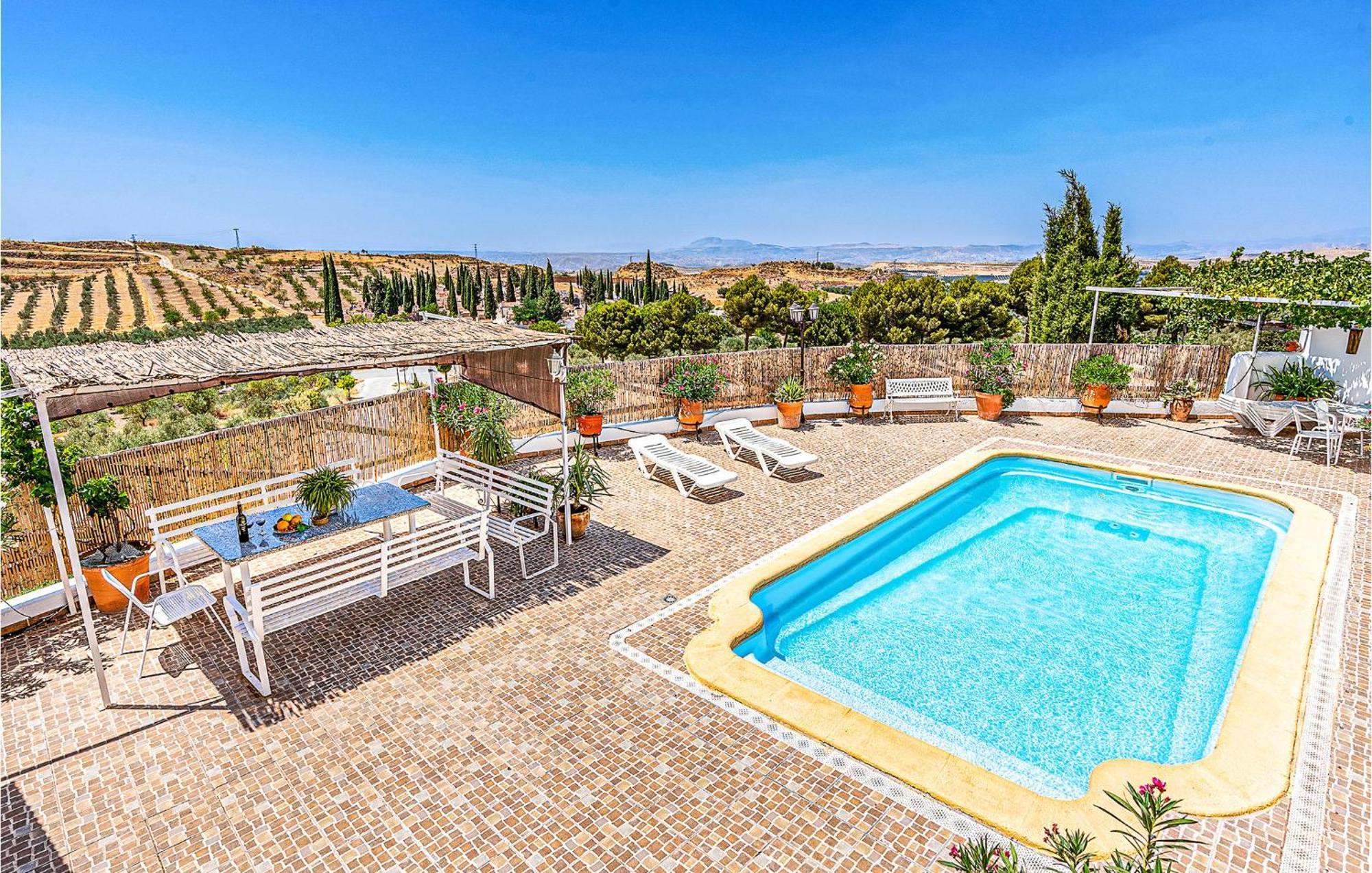 Beautiful Home In Cuevas Del Campo Bagian luar foto